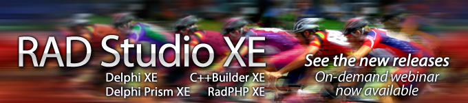 RAD Studio XE World Tour Webinar Replay
